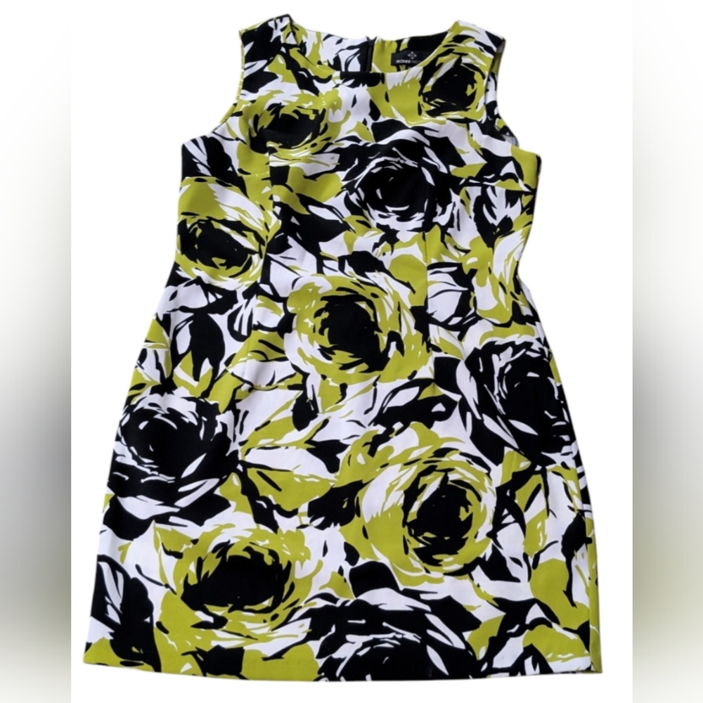 Ronnie Nicole Black & Green Dress